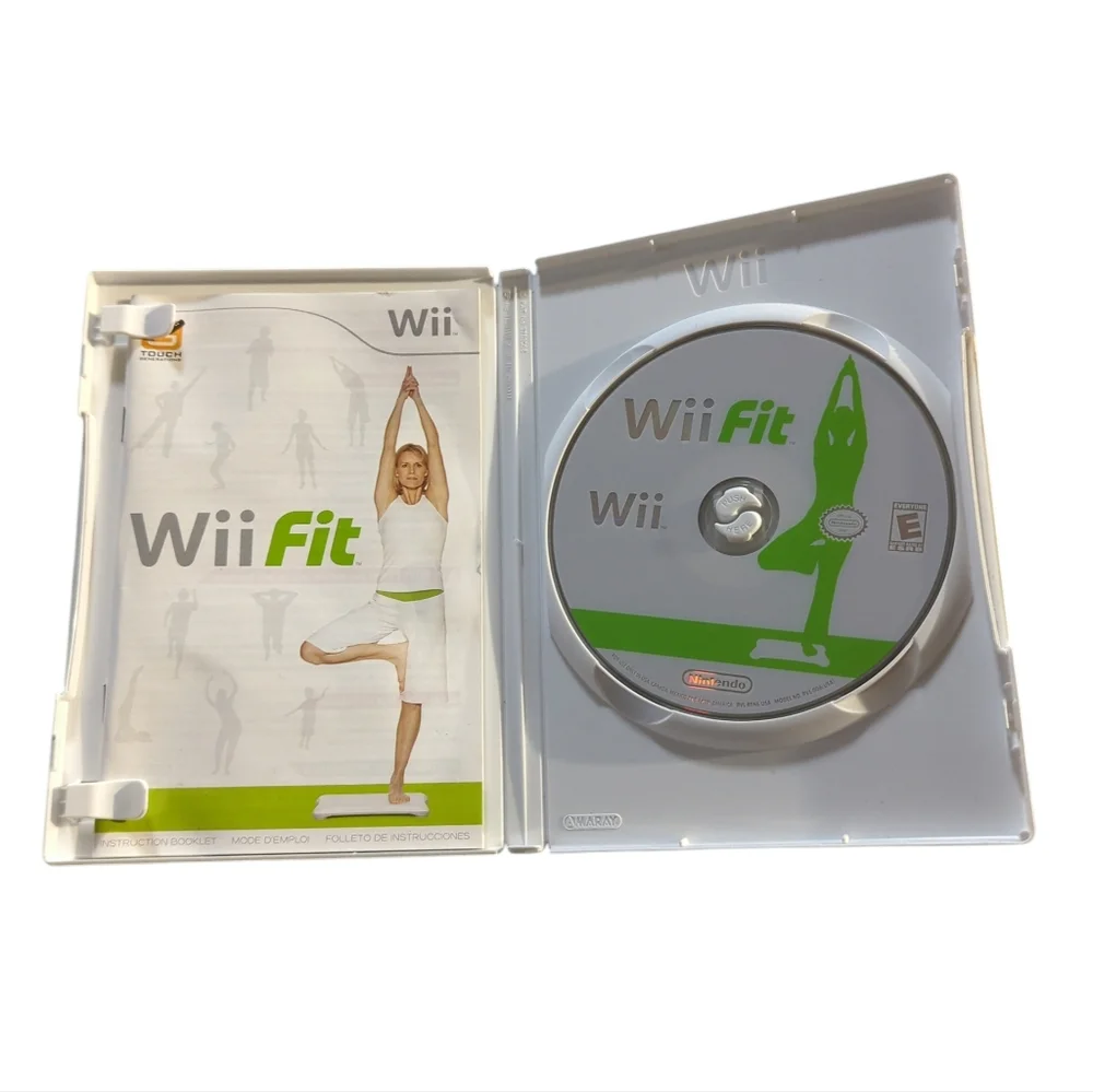 Nintendo Wii Fit Game Tested And Works.